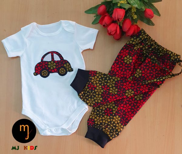 African print automobile embroidery