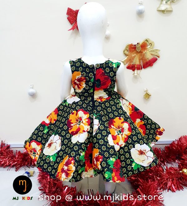 floral ankara ball dress